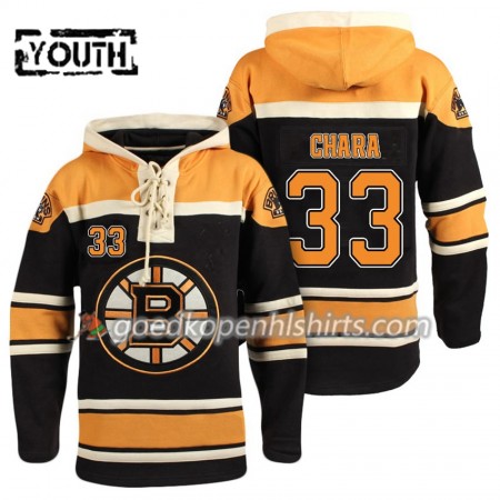 Boston Bruins Zdeno Chara 33 Zwart Hoodie Sawyer - Kinderen